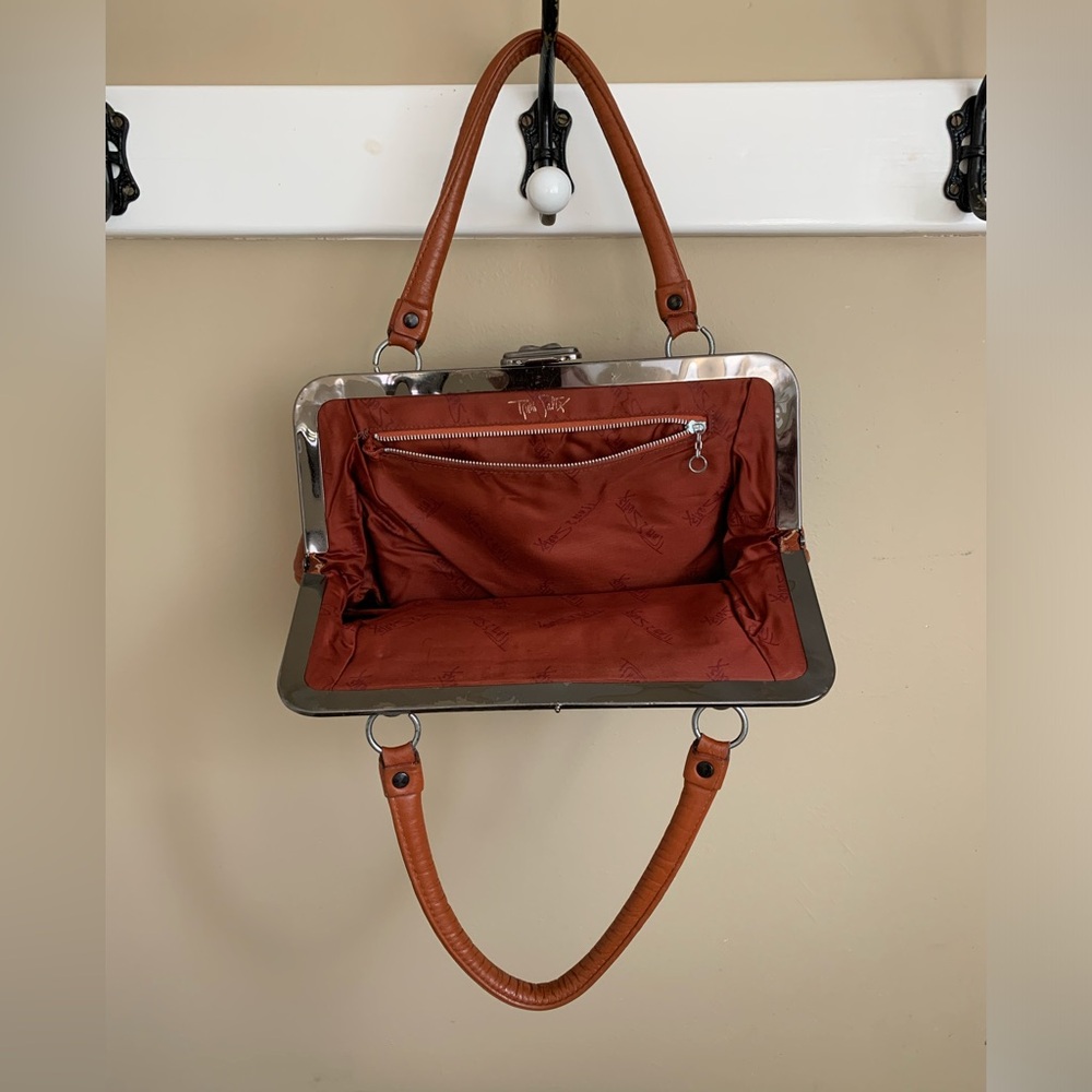Ruth Saltz Reddish/Brown Handbag - Picture 8 of 9